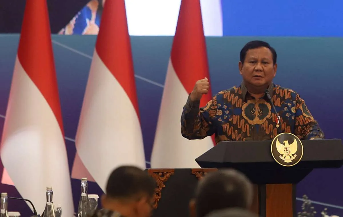 Sarasehan Ekonomi, Prabowo Sebut Pentingnya Kemandirian Ekonomi Nasional
