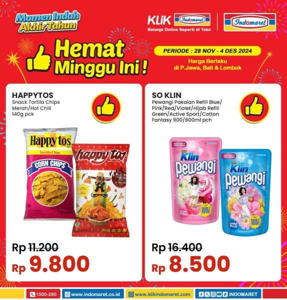 Promo Indomaret 28 November-4 Desember 2024 Hemat Minggu Ini