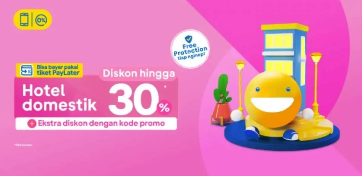 Promo Hotel Domestik Tiket.com, Diskon Hingga 30% Periode 3-16 Januari 2022