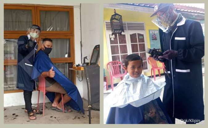 Order online kini menjadi penyelamat usaha barbershop