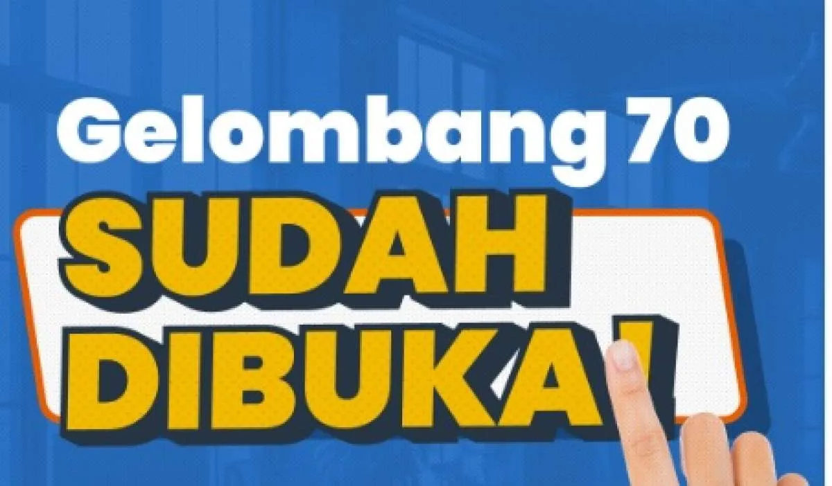 Pendaftaran Prakerja Gelombang 70 Juli 2024 Dibuka, Cek Syarat Daftar Gelombang Ini
