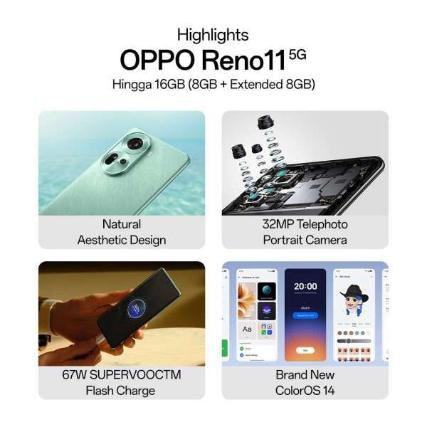 Spesifikasi OPPO Reno11 5G
