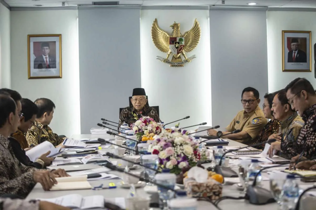 Ma'ruf Amin mengakui tidak mudah turunkan angka stunting hingga 14%