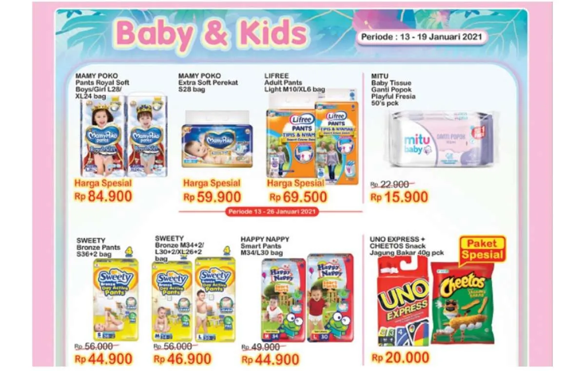 Promo Indomaret mingguan terbaru diskon berdatangan, 13-19 Januari 2021!
