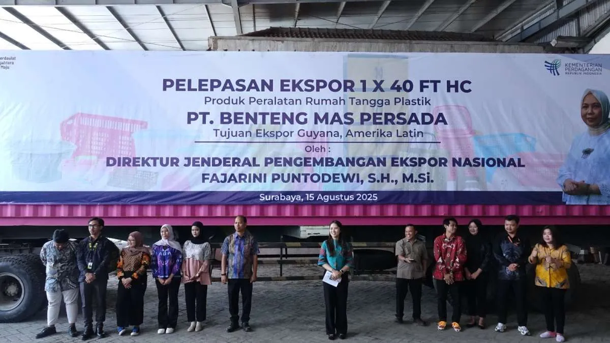 Produk Plastik Indonesia Tembus Pasar Guyana, Ekspor Perdana Senilai Rp 374 juta