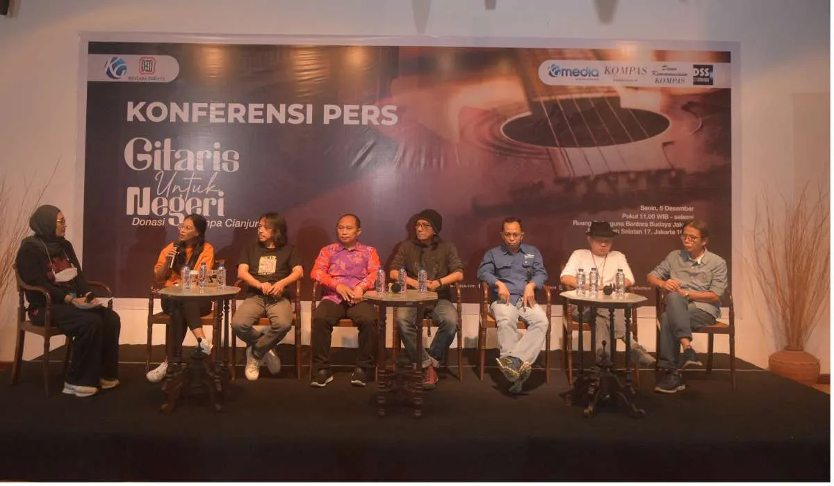  Puluhan Musisi Menggalang Donasi untuk Korban Gempa Cianjur