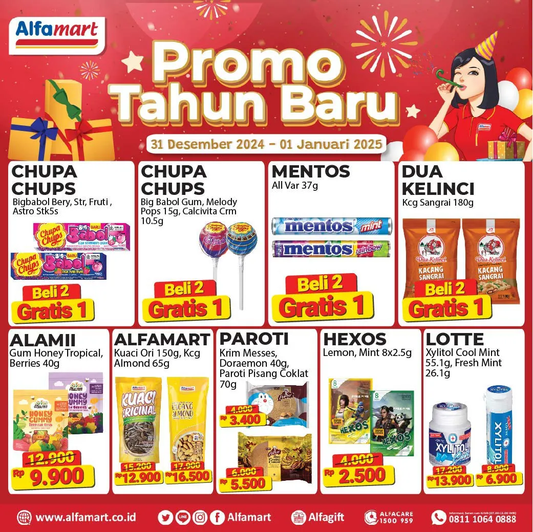 Promo Alfamart Spesial Tahun Baru Periode 31 Desember 2024-1 Januari 2025