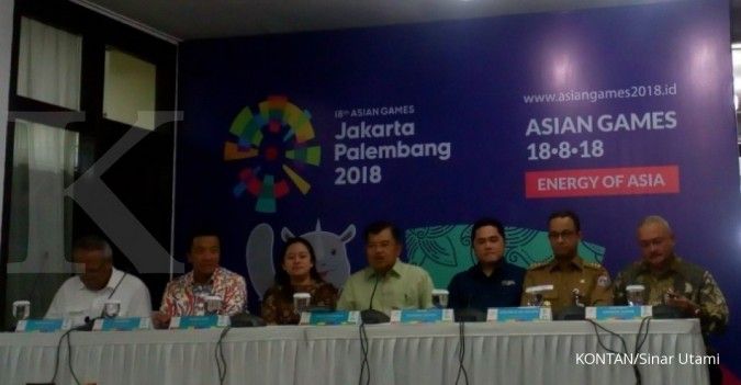 Pemerintah tak khawatir soal anggaran Asian Games 2018