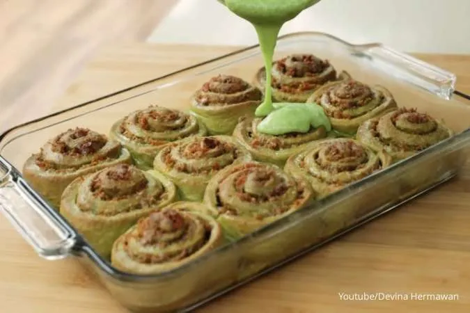 Resep Klepon Cinnamon Roll 