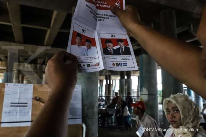 UPDATE hasil pilpres KPU (19 April, 23.00 WIB): Perlahan menipis, Jokowi masih unggul