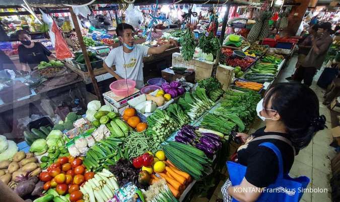 BPS Catat Inflasi 2021 Sebesar 1,87% yoy, di Bawah Kisaran Sasaran BI