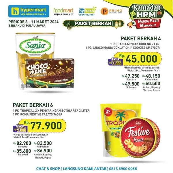 Promo JSM Hypermart Hyper Diskon Weekend Periode 8-11 Maret 2024