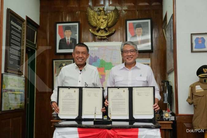 PGN dan Pemkot Yogyakarta teken kerjasama pembangunan proyek gas