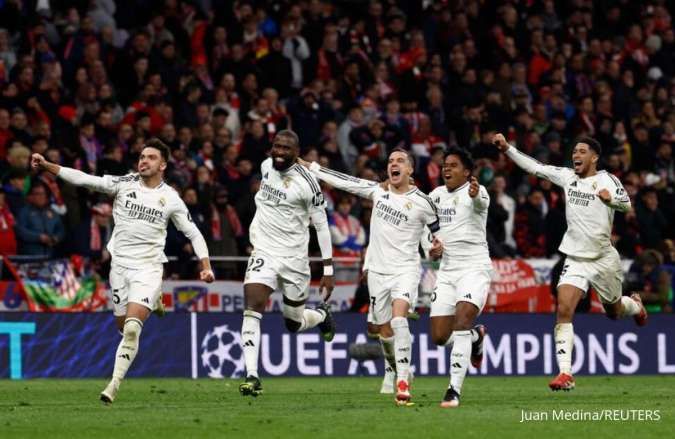 Real Madrid Melaju ke Perempat Final UCL Lewat Drama Adu Penalti