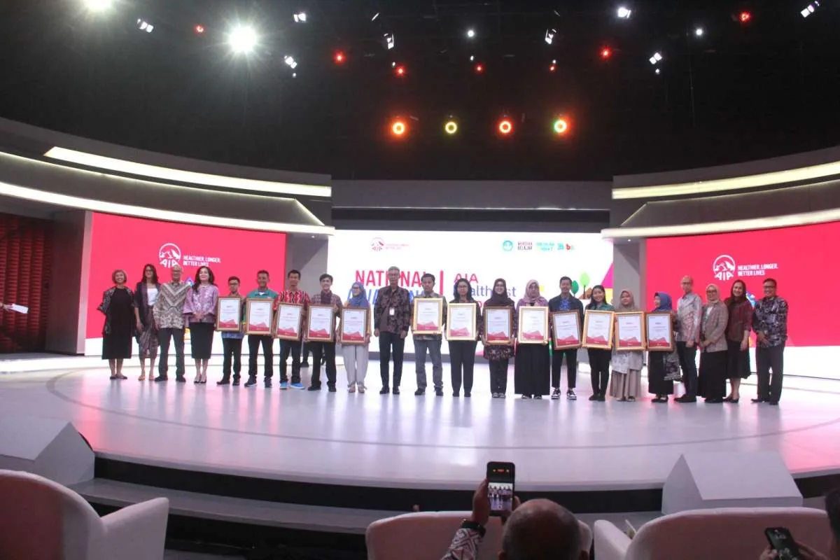 AIA Mengumumkan Pemenang Kompetisi AIA Healthiest School