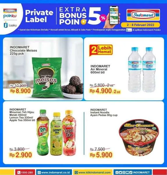 Katalog Promo Indomaret Super Hemat Periode 2-8 Februari 2022