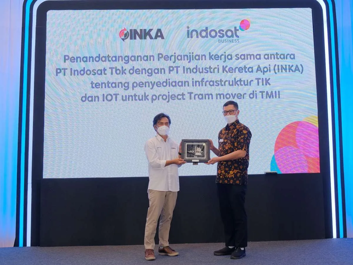 Sambut KTT G20 di Bali, Indosat Ooredoo Hutchison Gandeng INKA Kenalkan Solusi IoT