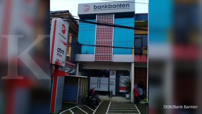 Modal cekak, laba Bank Banten terus tergerus