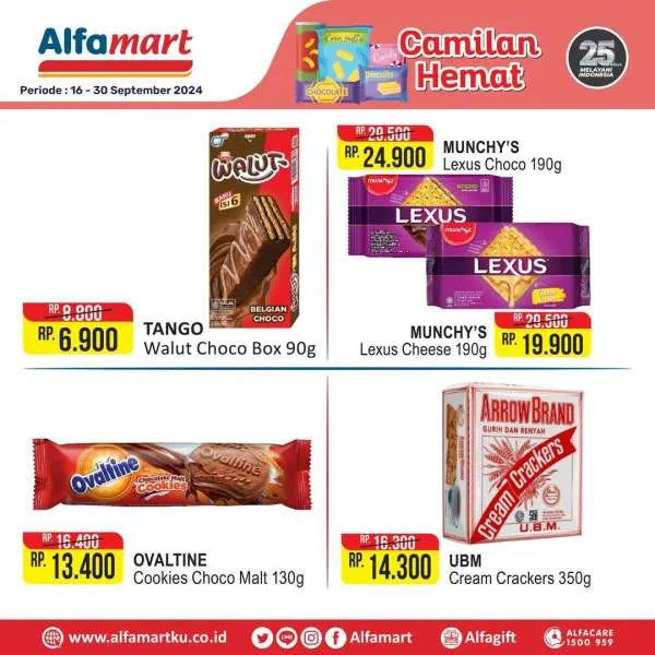 Promo Alfamart Snack Fair Periode 16-30 September 2024