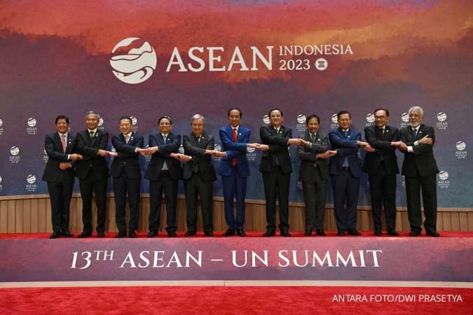 Presiden Jokowi Resmi Tutup KTT ke-43 ASEAN