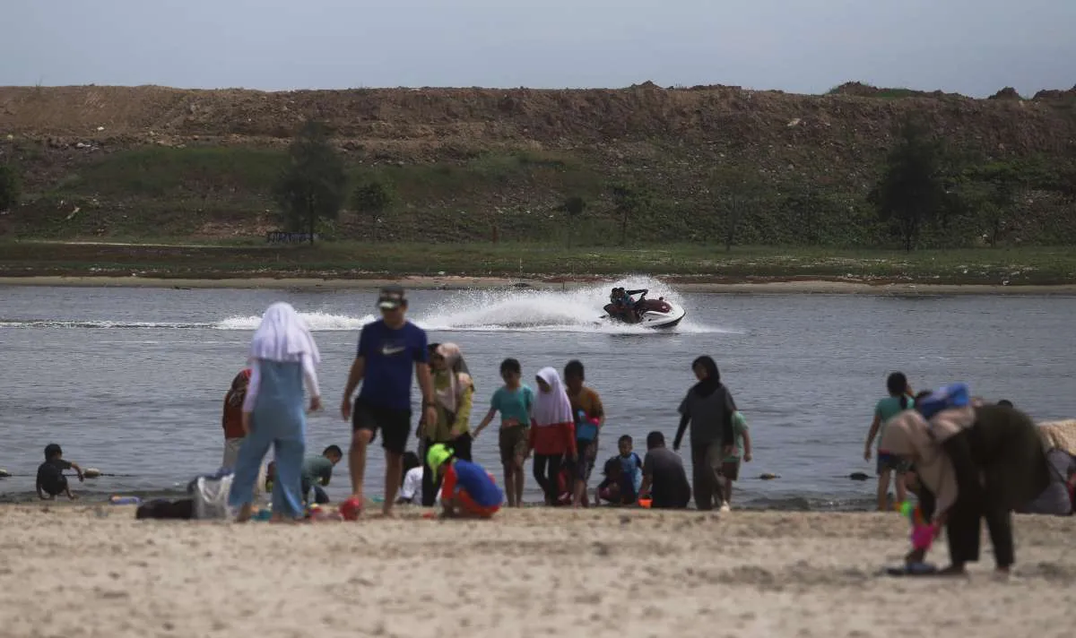 Sebanyak 50.000 Pelancong Padati Kawasan Ancol di Libur Lebaran