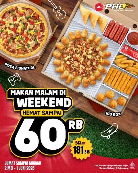 Promo PHD Tiap Weekend