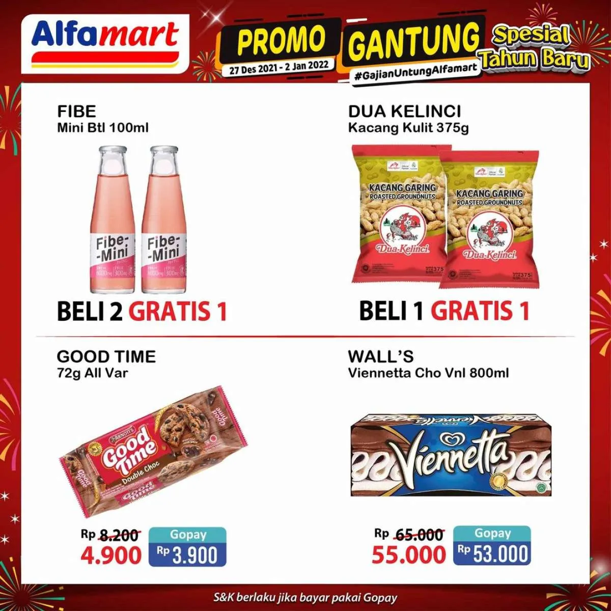 Katalog Promo Alfamart Gajian Spesial Tahun Baru Berlaku hingga 2 Januari 2022