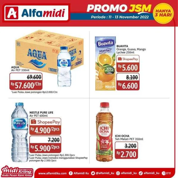 Promo JSM Alfamidi Periode 11-13 November 2022