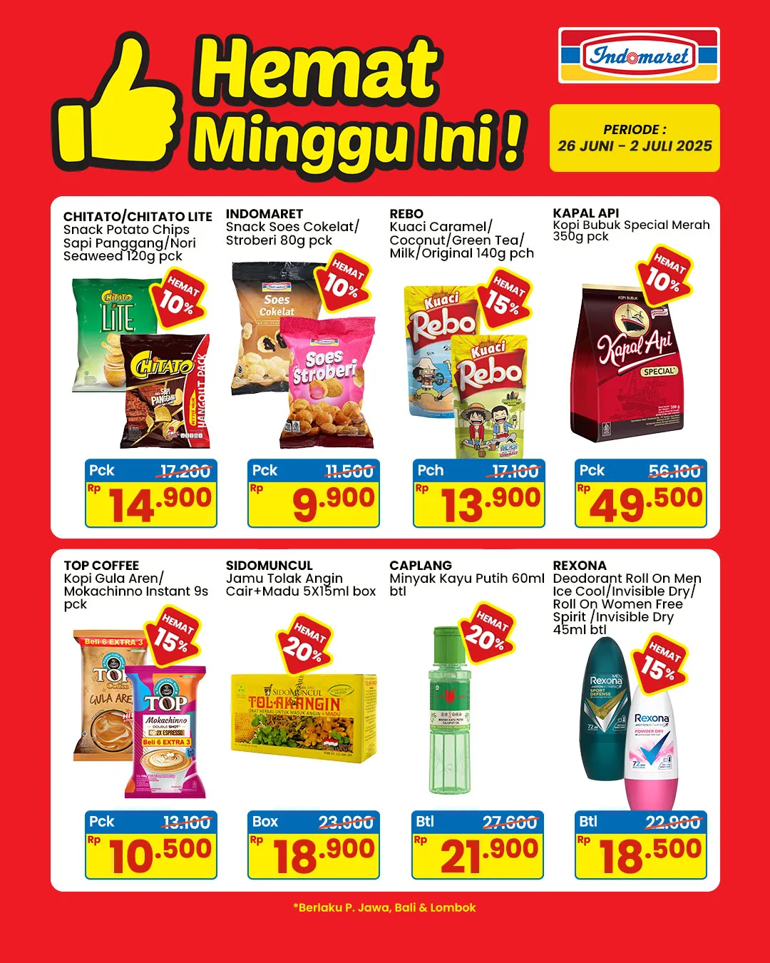 Promo Indomaret 26 Juni-2 Juli 2025 Hemat Minggu Ini