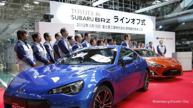 Penjualan mobil di Jepang terjungkal di Maret