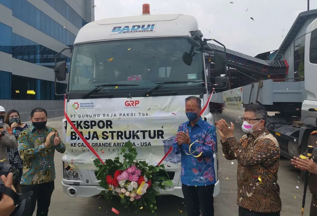 Gunung Raja Paksi (GGRP) Gelontorkan Rp 1 Triliun Bangun Pabrik Baja Baru 