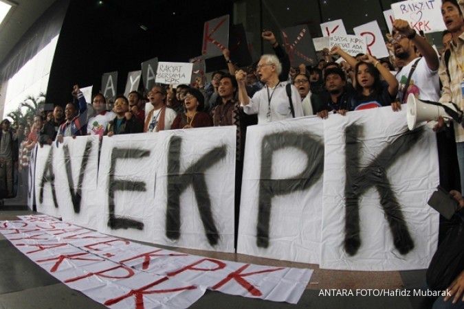 KPK vs Polri berseteru, pengusaha mulai cemas