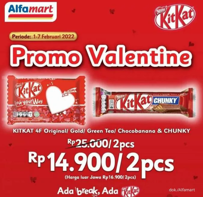 Promo Alfamart Valentine 1-7 Februari 2022