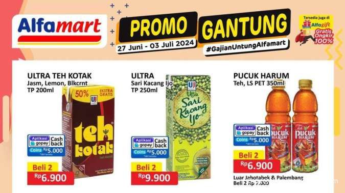 Promo JSM Alfamart Gajian Untung Bulan Juni 2024, Banyak Promo Beli 2 Lebih Murah