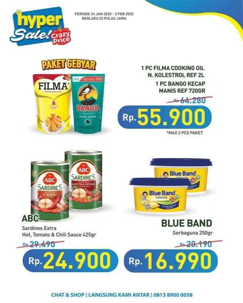Promo Hypermart Hyper Sale Periode 24 Januari-3 Februari 2025