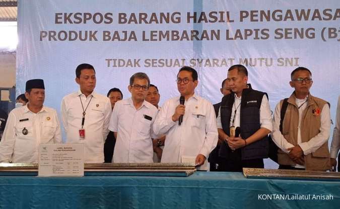 Mendag Budi Santoso usai ekspos baja di Cikarang