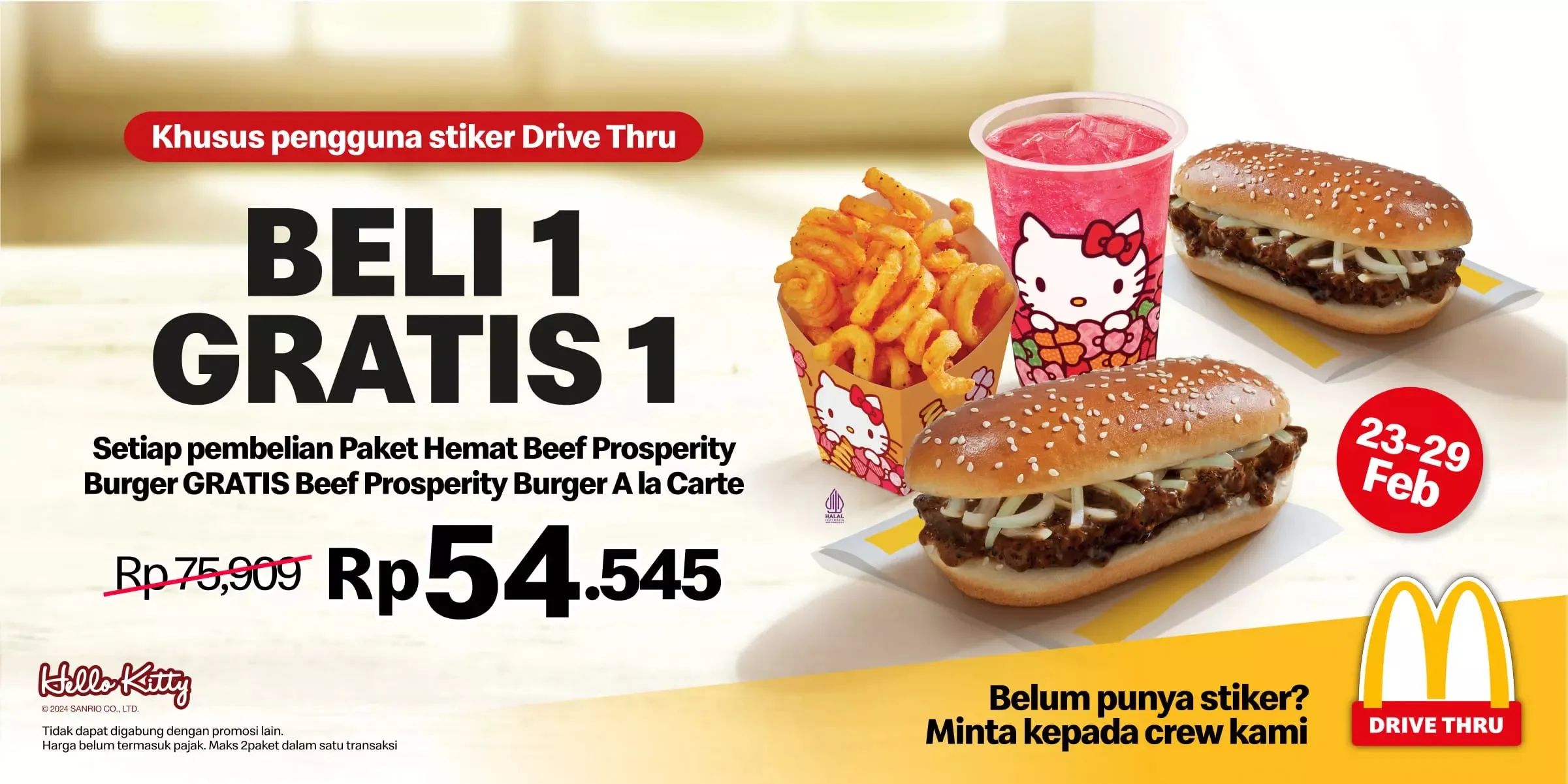 Promo McD BOGO Tahun Kabisat 2024