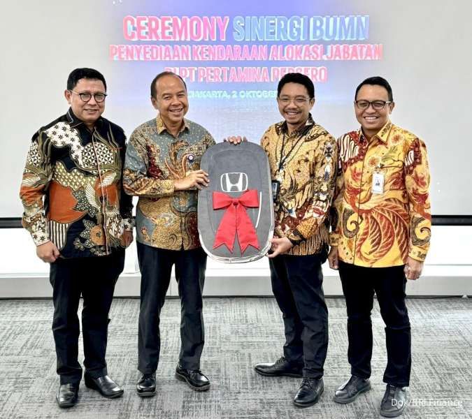 BRI Finance Sediakan Kendaraan Alokasi Jabatan kepada PT Pertamina,Wujud Sinergi BUMN