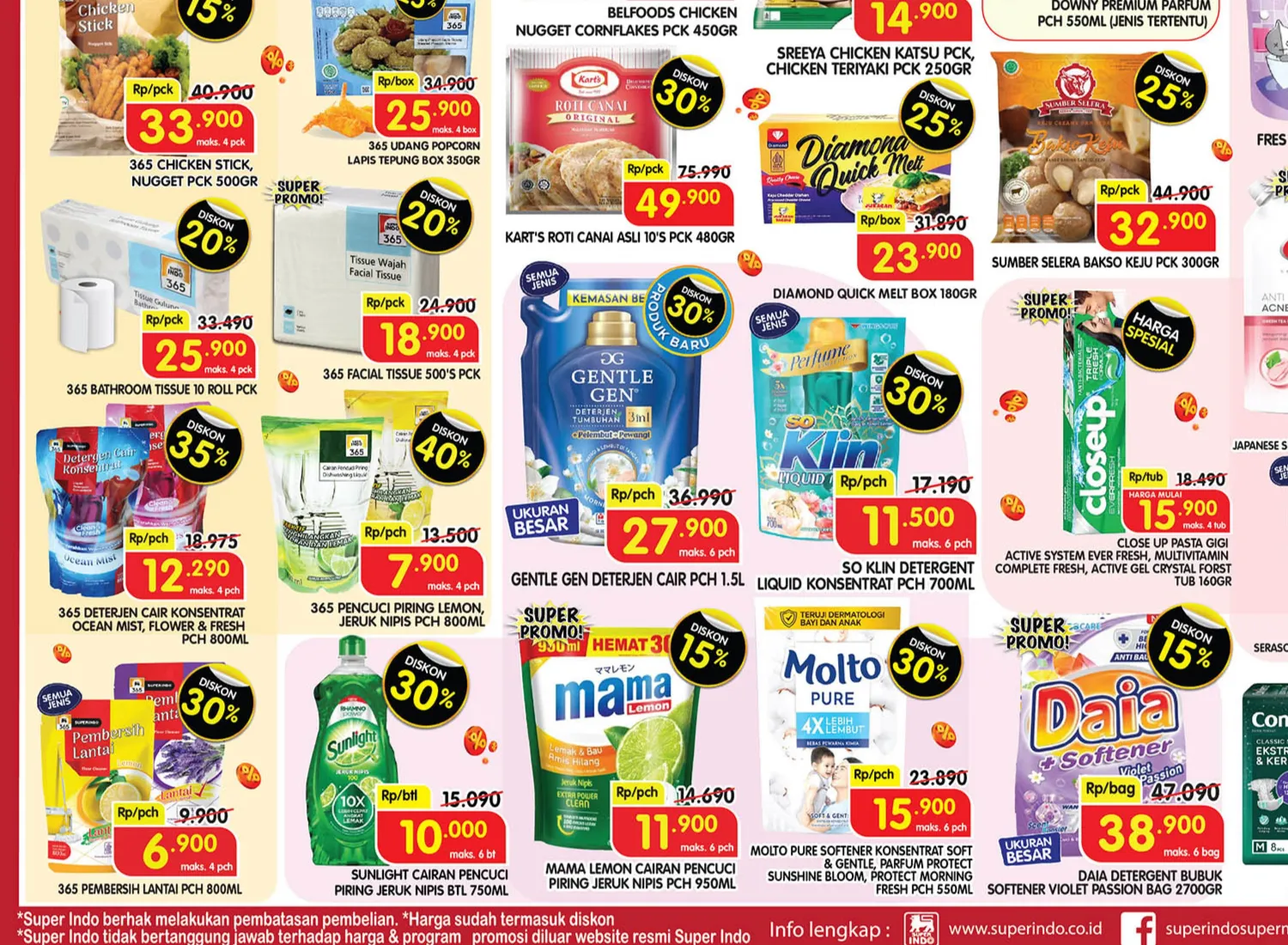 Promo Superindo Weekday Periode 27-30 Oktober 2025