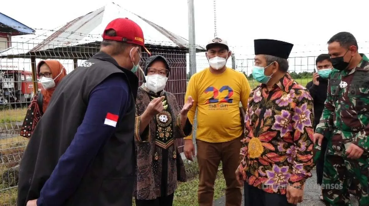Ada gempa susulan, Mensos Tri Rismaharini minta warga Sulbar hindari tepi pantai