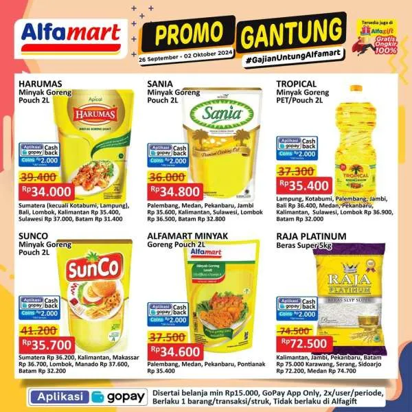 Promo Alfamart Gantung Periode 26 September-2 Oktober 2024