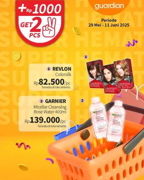 Promo Guardian Super Hemat Periode 29 Mei-11 Juni 2025