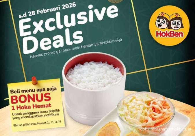 Promo Hoka Hemat Gratis Menanti, Begini Cara Dapatkan di HokBen Pakai SeaBank