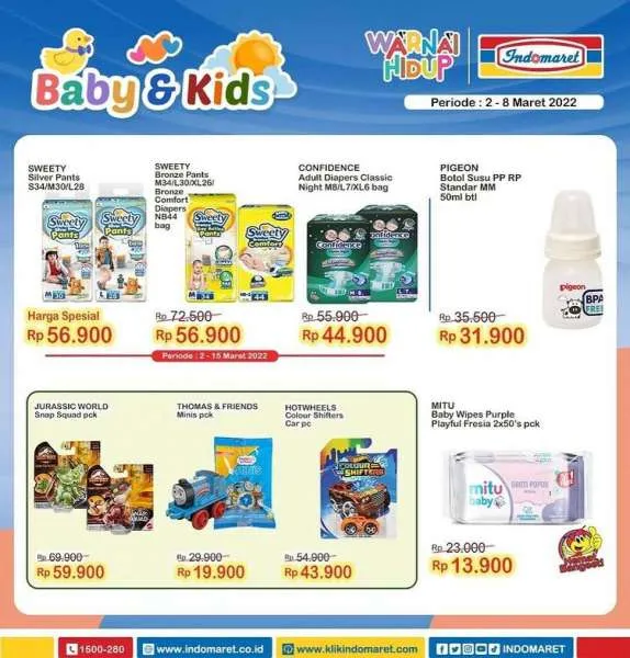 Promo Indomaret Super Hemat Mingguan Terbaru di 2-8 Maret 2022