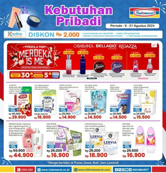 Promo Indomaret Super Hemat Periode 8-21 Agustus 2024