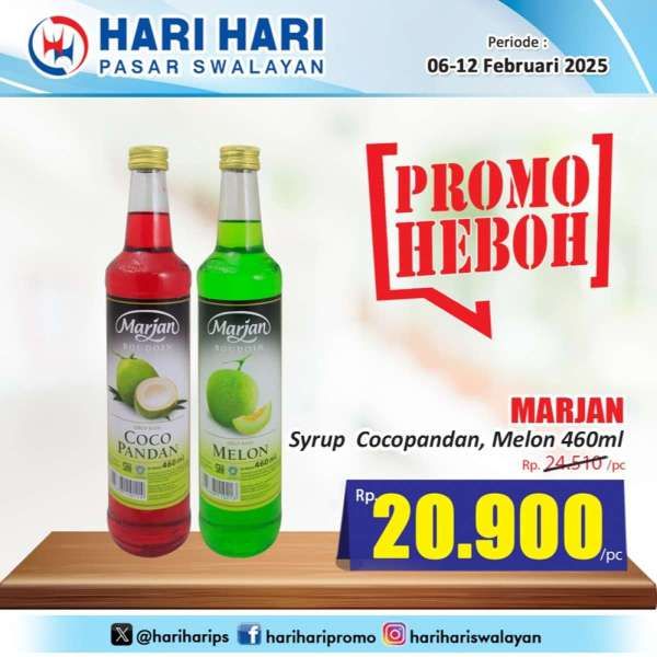 Promo Hari Hari Swalayan Jelang Ramadan 6-12 Februari 2025