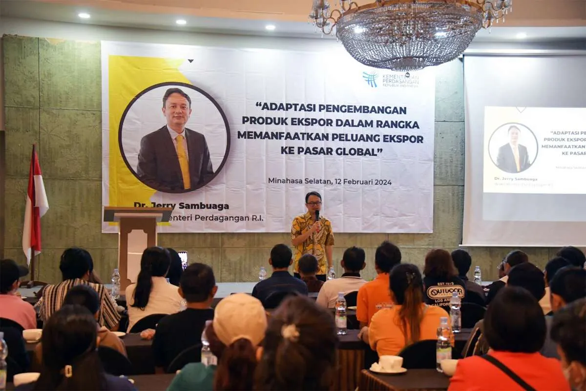 Dorong Pengembangan Produk Ekspor, Wamendag Jerry: Komoditas Unggulan Sulut Potensial