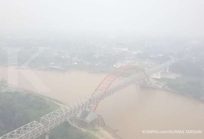 Dampak kabut asap di Sumatera dan Kalimantan diklaim sudah menurun