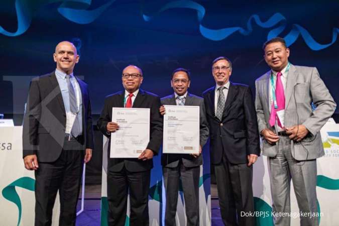 BPJS Ketenagakerjaan rebut 2 penghargaan tertinggi di Forum Jaminan Sosial Sedunia