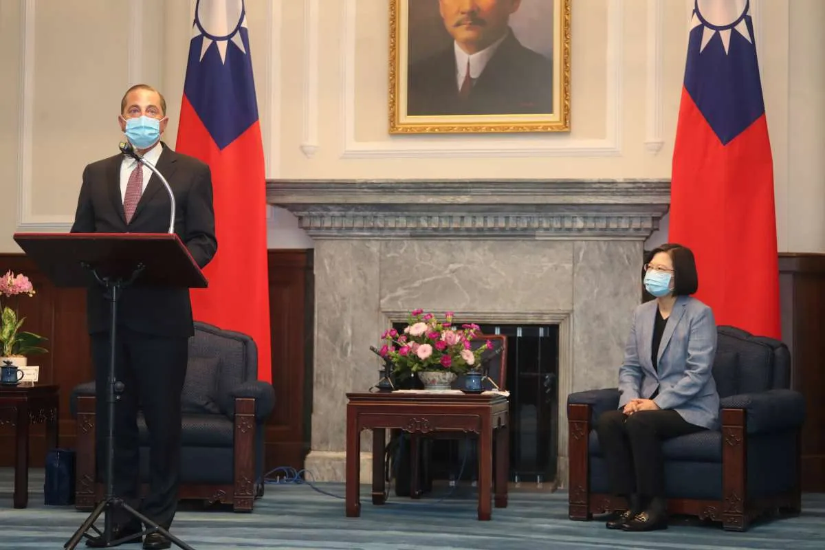 Menkes AS sampaikan dukungan kuat ke Taiwan dalam lawatannya ke Taipei